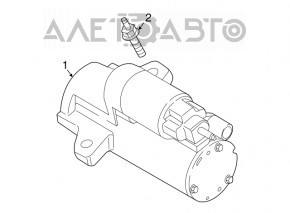 Starter Ford Edge 15-18 2.7T
