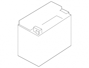 Battery 12v Volvo XC90 16-22 Additional 11Ah 150A Auxiliary AGM +-Reverse EXIDE