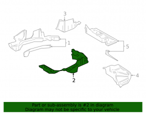 Left Fuel Tank Guard for Toyota Prius 50 19-22 AWD