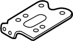 Hood Lock Bracket Right Infiniti Q50 14-20