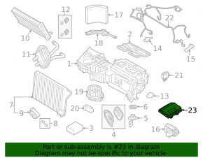 Interior Control Module Unit BMW i3 14-21