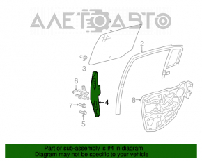 Window lifter with motor rear right Chrysler 200 11-14