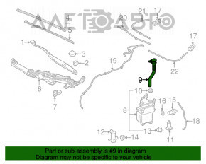Lexus RX350 RX450h 16-22 Windscreen Washer Reservoir Neck Without Cap
