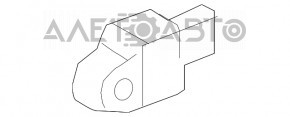 Airbag Sensor Door Left Lexus RX350 RX450h 10-15