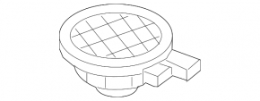Torpedo speaker Audi A3 8V 15-20 Bang and Olufsen