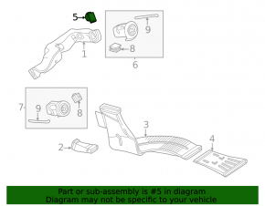 Mercedes A-class V177 19-22 cabin temperature sensor