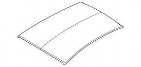 Roof metal Ford Fiesta 11-19 4d without hatch, sawed off