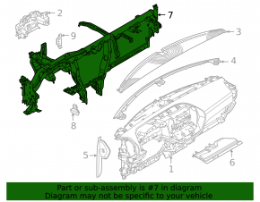 Under-torpedo pipe reinforcement Ford Bronco Sport 21-25