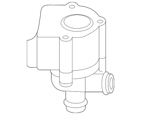Auxiliary cooling motor VW Passat b7 12-15 USA 1.8T