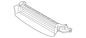Radiator deflector blinds complete Nissan Rogue 17-usa with motor, broken guide