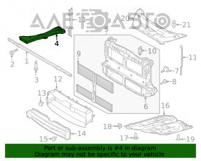 Subframe reinforcement front left Ford Escape MK4 20-22