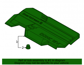 Engine cover Hyundai Elantra 21-23 2.0