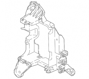 Volvo XC60 18-23 Trunk Fuse Box Bracket