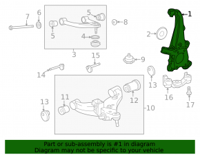 Front right axle shaft Toyota 4Runner 25-26