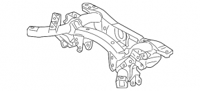 Subframe rear Toyota Rav4 06-12