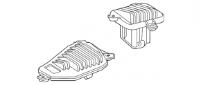 Daytime Running Light Module (DRL), right, BMW X1 F48 20-22 LED