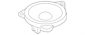 BMW X5 G05 19-26 Bowers & Wilkins Dashboard Speaker