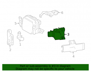 Rear Parking Sensor for Lexus GS450h 13-19 Graphite 1H9