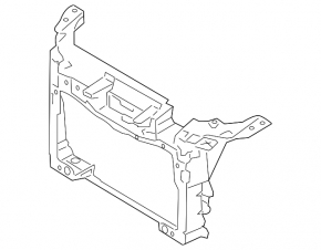 TV panel radiator Ford Flex 09-12 dorest