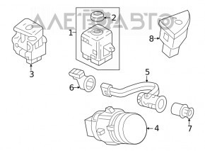 Audi A4 B9 20-25 Multimedia Volume Control Panel