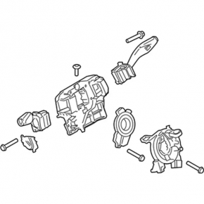 Lincoln MKC 15- Steering Column Shift Paddle Mount