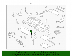 Jaguar F-Pace X761 17- Air Conditioner Heater Valve