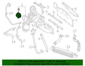Infiniti Q60 17-18 2.0 Turbocharger Control Valve