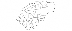 Rear left window lift motor for Mercedes W164 ML