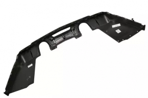 Cadillac ATS 13-18 rear bumper lip for 2 pipes