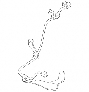 Electric handbrake wire right Infiniti QX50 19-20