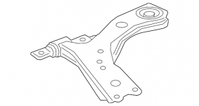 Lower control arm, front right, Lexus RX 23-26