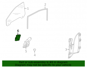 Front right door computer Audi Q7 4L 10-15