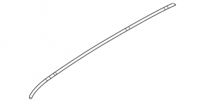 Roof rails BMW X5 F15 14-18 black gloss