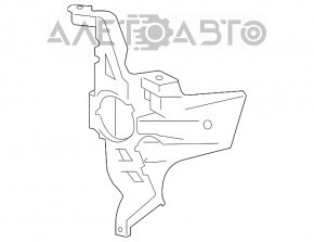 Bracket fog light right Lexus RX350 RX450h 13-15 rest F-sport