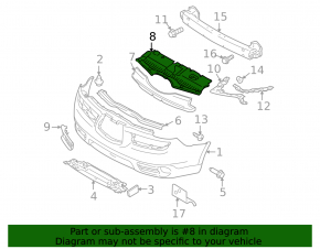 Subaru b9 Tribeca TV trim panel