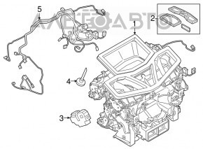 Actuator motor heater drive BMW X3 G01 18-21