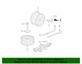 Wheel nut d19 M12x1.5 Honda Accord 13-17 type 2