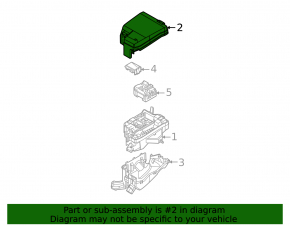 Kia K5 21-22 1.6T Underhood Fuse Box Cover