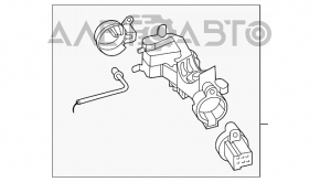 Ignition switch Mazda CX-7 06-09 with key