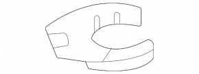Mazda CX-50 Windshield Washer Reservoir Neck Bracket 23-25