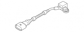 Knock sensor Audi Q5 8R 13-17 3.0 tfsi