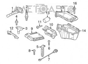 Knock sensor Audi Q5 8R 13-17 3.0 tfsi