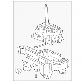 Chevrolet Malibu 13-15 Gearbox Shifter