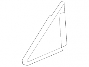 Front right door triangle Audi A6 C8 19-