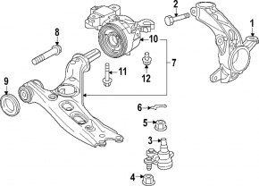 Front left axle shaft Honda CRV 23-25 1.5T