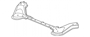 Front subframe reinforcement Nissan Murano 25-26