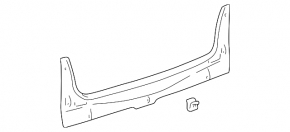 Lexus ES300 ES330 trunk opening trim