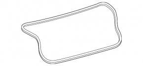 Lexus GS 13-19 trunk lid seal