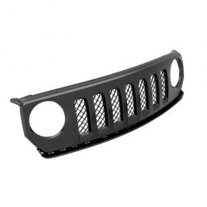 Radiator grill grill Jeep Patriot 11-17 white, broken crepe, broken