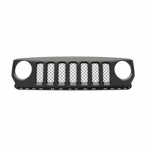 Radiator grill grill Jeep Patriot 11-17 white, broken crepe, broken